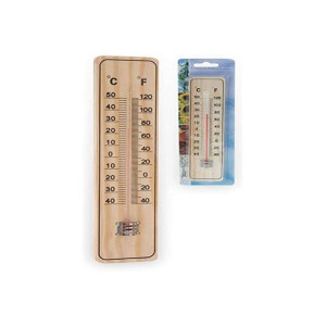 Termometr zewnętrzny Progarden Wnętrze/Zewnętrzny 20 cm Drewno