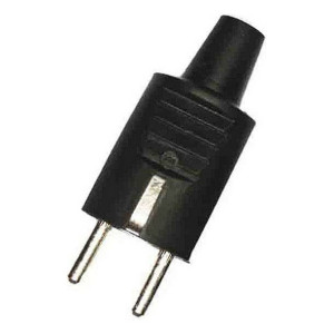 Socket plug EDM Czarny IP44 16 A