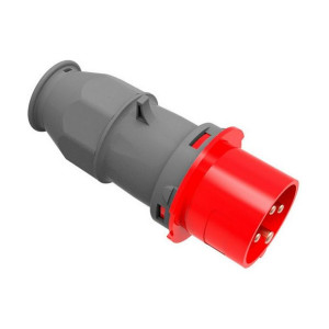 Socket plug EDM CETAC Czerwony IP44 16 A 400 V Powietrzna
