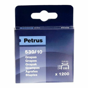Zszywki Petrus 77515 530/10 mm 1200 Sztuk