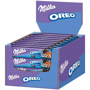 Czekoladowy Baton Milka Oreo 37g x 36 szt