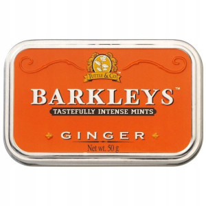 Cukierki Draże Barkleys Imbirowe Imbir 50g z USA