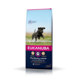 Eukanuba Junior Large Breed Chicken 15 kg - karma sucha dla psów z kurczaki