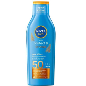 Nivea Sun Protect & Bronze balsam do opalania naturalna opalenizna SPF50