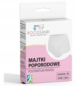 Majtki Poporodowe Siateczkowe Xl 2 Szt Bocioland