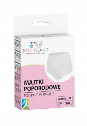 Majtki Poporodowe Siateczkowe M 2 Szt Bocioland