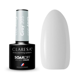 Claresa Lakier hybrydowy GRAY 203 - 5g