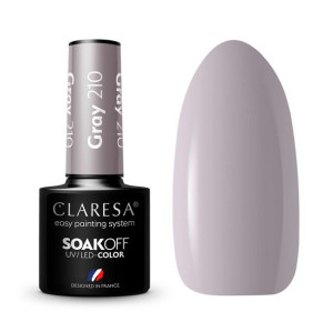Claresa Lakier hybrydowy GRAY 210 - 5g