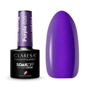 Claresa Lakier hybrydowy PURPLE 626 - 5g