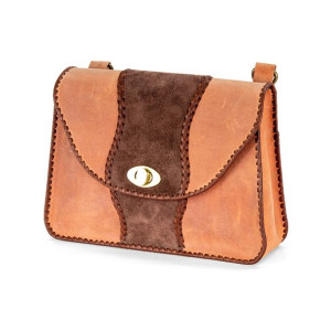 Unikalna torebka damska skóra Handmade Erilo T123