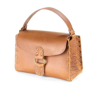 Unikalna torebka damska skóra Handmade Erilo T129