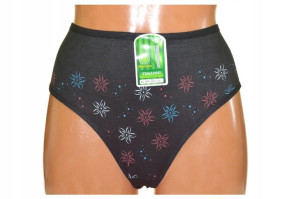 majtki damskie figi bambusowe wzorek XL/XXL 88210
