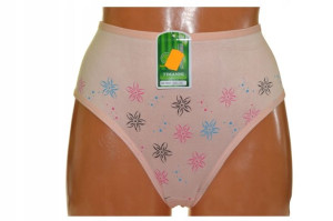 majtki damskie figi bambusowe wzorek XL/XXL 88204