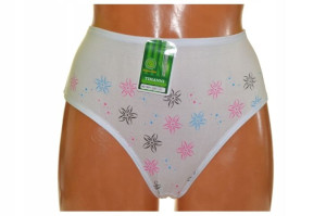 majtki damskie figi bambusowe wzorek L/XL 88201