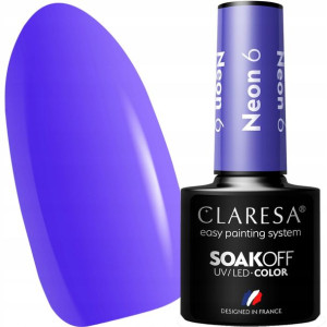 Claresa Lakier Hybrydowy Do Paznokci Neon 6