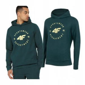Bluza Męska 4f Sportowa Z Kapturem Dresowa L