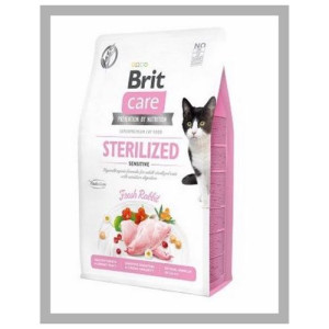 Brit Care Grain Free Sterilized Sensitive 400g. Sucha karma dla kota.