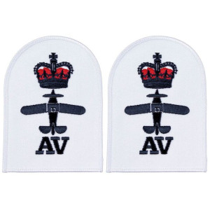 Brytyjska Naszywka Z Haftem Royal Navy Av
