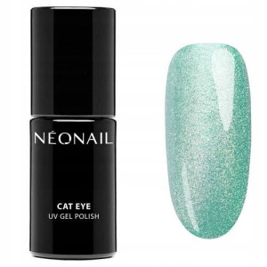Neonail Lakier Hybryda Cat Satin Turquoise 7,2ml