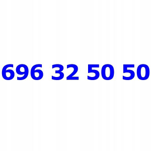 696 32 50 50 T-mobile Złoty Numer Starter Tmobile