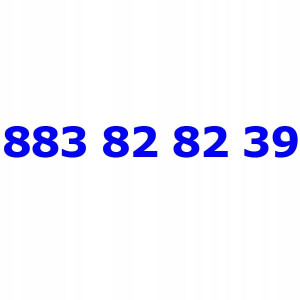 883 82 82 39 T-mobile Złoty Numer Starter Tmobile