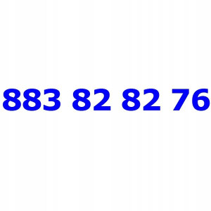 883 82 82 76 T-mobile Złoty Numer Starter Tmobile