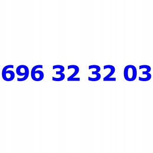 696 32 32 03 T-mobile Złoty Numer Starter Tmobile