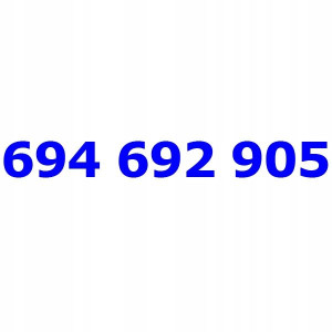 694 692 905 T-mobile Złoty Numer Karta Sim Tmobile