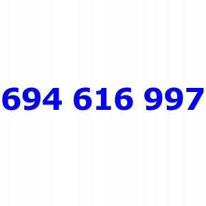 694 616 997 T-mobile Złoty Numer Karta Sim Tmobile