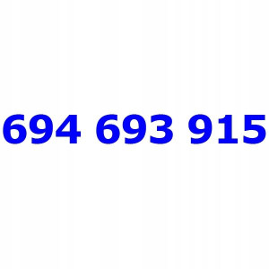 694 693 915 T-mobile Złoty Numer Karta Sim Tmobile