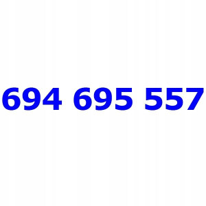 694 695 557 T-mobile Złoty Numer Karta Sim Tmobile