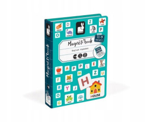 Magnetyczna układanka Alfabet Magnetibook Janod 3+