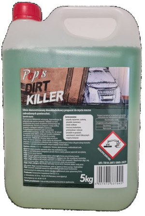 Piana aktywna DIRT KILLER 5KG 5L JAK DIMER KERCHER RADOM