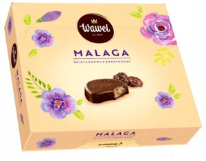 Czekoladki Malaga Bombonierka 330g