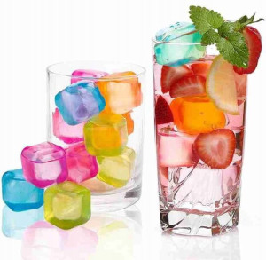 Kostki Lodu Drinków Wielokrotnego Użytku Kpl 8 Szt