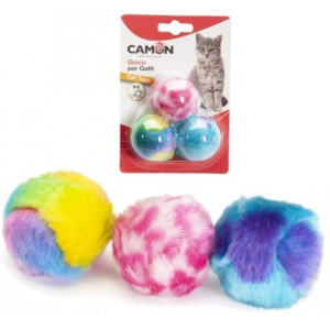 Camon Cat Toy Piłeczki z Dzwoneczkiem 3 sztuki