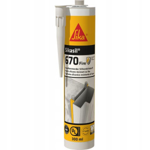 Sika Sikasil 670 Fire Grey 300ml