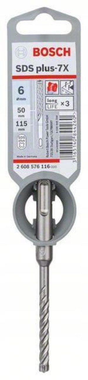 Wiertło Do Młotków Sds+ Plus-7x 6*50*150mm Bosch
