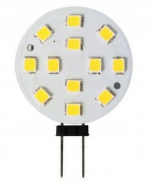 Żarówka Led G4 3w 12v 270lm Talerzyk Barwa Zimna