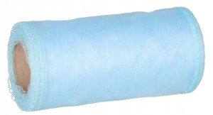Organza Gładka Obszywana 12cm 9,1m Wstążka