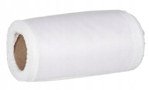 Organza Gładka Obszywana 12cm 9,1m Wstążka
