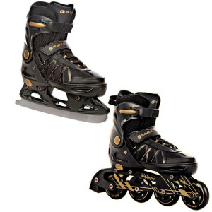 Rolki Łyżwy Figurowe 2w1 RAVEN Expert Gold 37-40