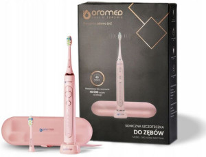 Soniczna Szczoteczka Do Zębów 4 Tryby Etui Różowa