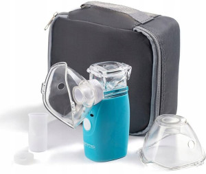 Inhalator Nebulizator Membranowy Przenośny Etui