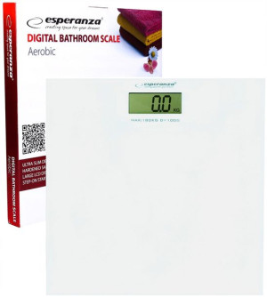 Elektroniczna Waga Łazienkowa Szklana 180kg Lcd
