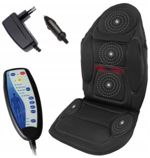Mata Masująca Do Auto Dom Masażu 230v 12v 5 Stref