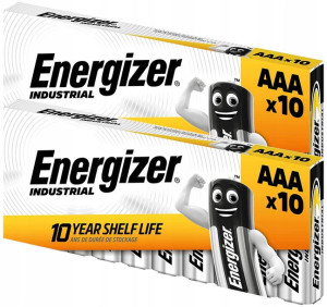 20x MOCNA BATERIA ENERGIZER Industrial R3 AAA LR03