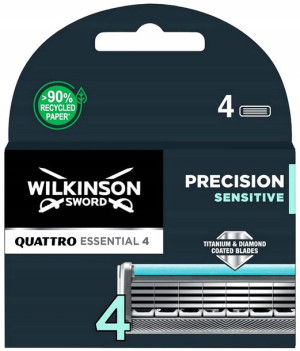 4x Nożyki Wkłady Ostrza Wilkinson Quattro Essentia