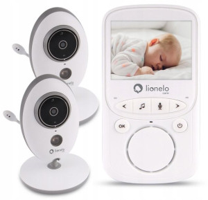 Bezprzewodowa Niania Elektroniczna 2x Kamera Alarm