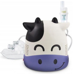 Inhalator Nebulizator 2 Maski Dla Dzieci Krówka